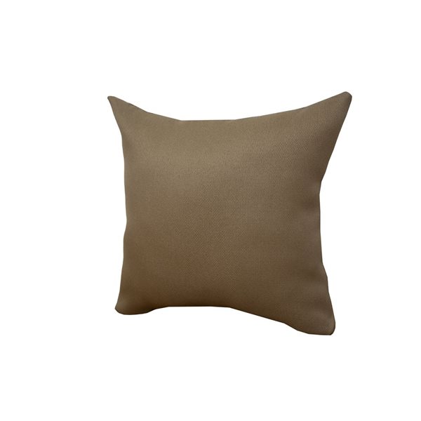 Coussin d'appoint carré Bozano Inc beige de 16 po