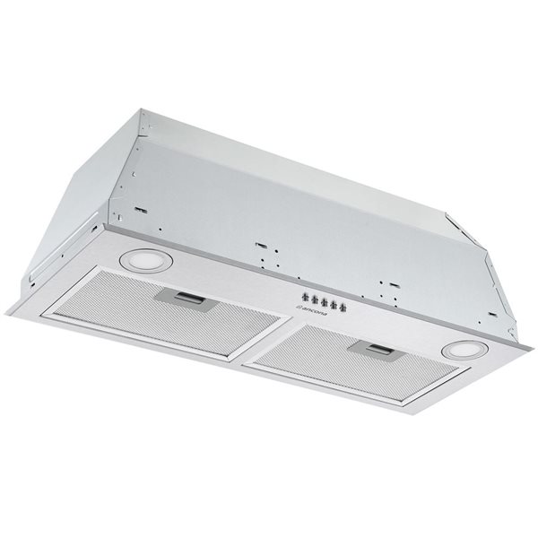 Ancona 28.5-in 280 CFM Ducted Insert Range Hood in Stainless Steel