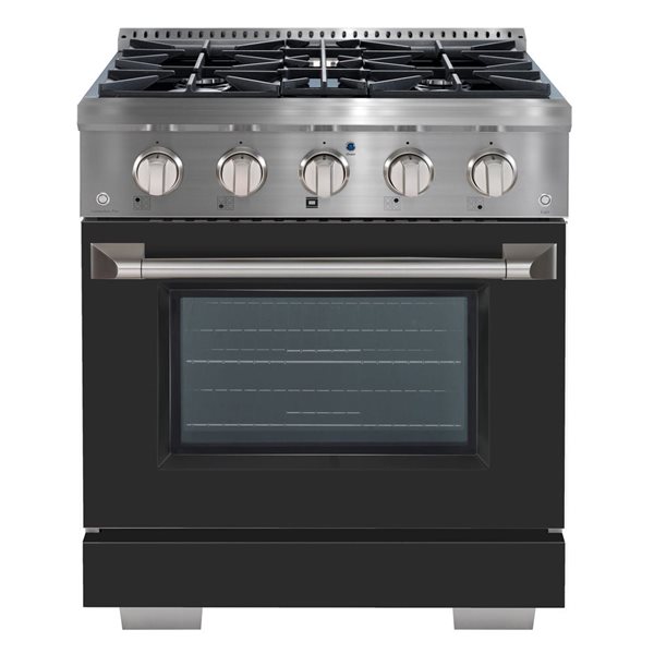 Ancona 30in Gas Range and Convection Oven in Stainless Steel with