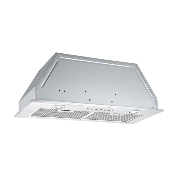 Ancona 28-in Built-in Range Hood in Stainless Steel with Night Light
