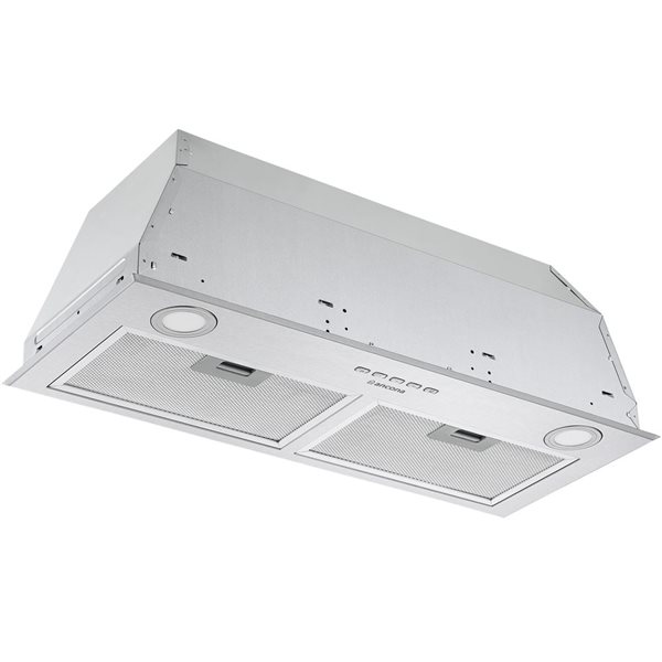 Ancona 28.5-in 440 CFM Ducted Insert Range Hood in Stainless Steel AN ...
