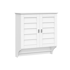 RiverRidge Home Brookfield 23.5-in x 25.19-in x 8.88-in White Bathroom Wall Cabinet