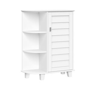RiverRidge Home Brookfield 23.63-in x 31-in x 9.63-in White Freestanding Linen Cabinet