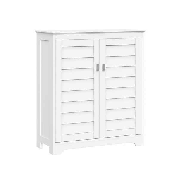 RiverRidge Home Brookfield 28.5-in x 32.31-in x 11.81-in White Freestanding Linen Cabinet