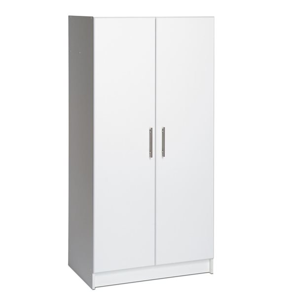 Prepac Elite 6-Piece White Cabinet Storage Set - 96-in