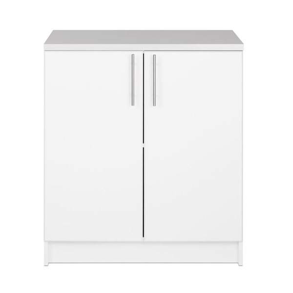 Prepac Elite 6-Piece White Cabinet Storage Set - 96-in