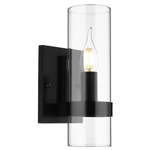 Fine Art Ligthing 7-in 1-Light Black Modern/contemporary Wall Sconce