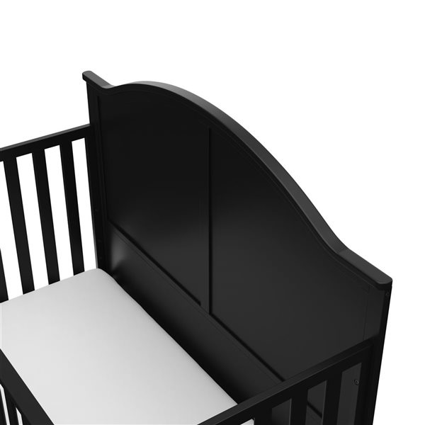 Graco Wilfred 5-in-1 Convertible Crib - Black