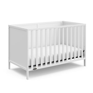 Graco Theo 3-in-1 Convertible Crib - White