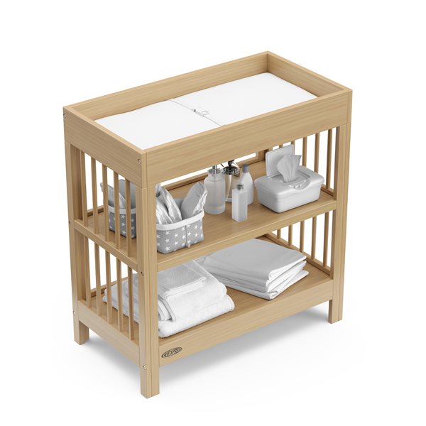 Graco Teddi Changing Table- Driftwood