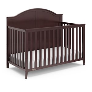 Graco Wilfred 5-in-1 Convertible Crib - Espresso