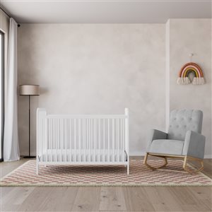 Storkcraft Pasadena 3-in-1 Convertible Crib - White