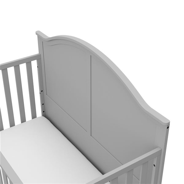 Graco Wilfred 5-in-1 Convertible Crib - Pebble Grey