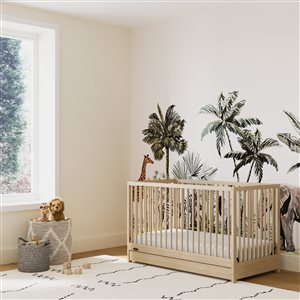 Graco Teddi 5-in-1 Convertible Crib with Drawer - Driftwood