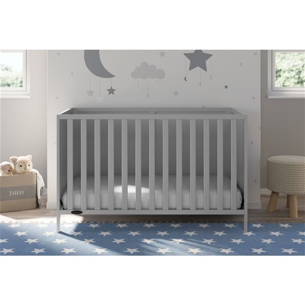 Graco pebble hot sale gray crib