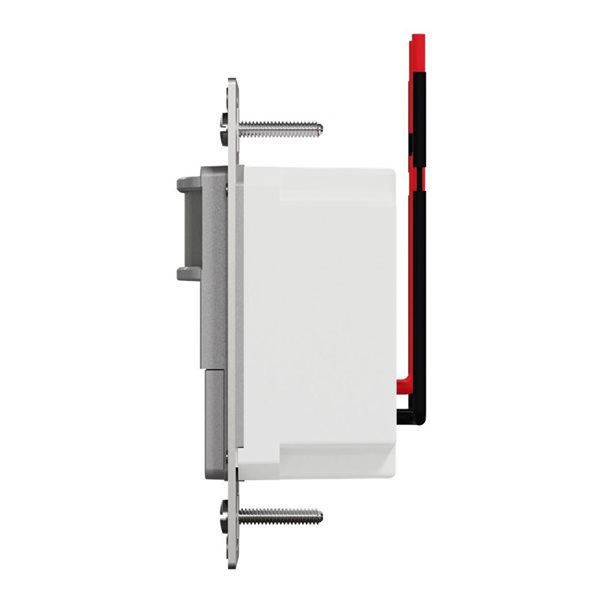 Square D X Series 15A Single Pole PIR Occupancy Sensor Light Control - Matte Grey