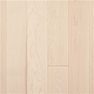 Plancher de bois franc  préfini en érable massif par DuroDesign de 3 1/4 po, 20 pi²/bte