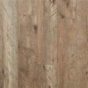 DuroDesign 5-in Raven Embossed Plank Laminate Flooring (16.5-sq. ft.)