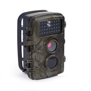 Caméra de surveillance à pile Nature Wild TX-69 pour la faune et la maison par Technaxx, vert