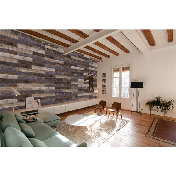 Deco Products Colors 6 x 36-in Samba Wood Glue-Down Luxury Vinyl Plank (30-ft²)