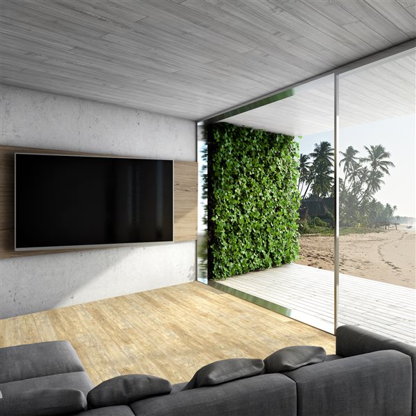 Deco Products Hydrostop 7 x 48-in Caribbean Beach Luxury Vinyl Plank (24-ft²)