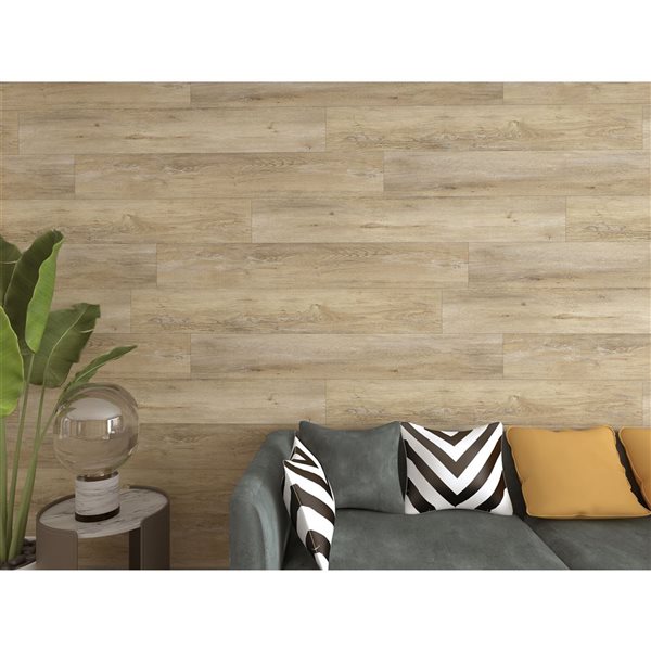 Deco Products Hydrostop 7 x 48-in Caribbean Beach Luxury Vinyl Plank (24-ft²)