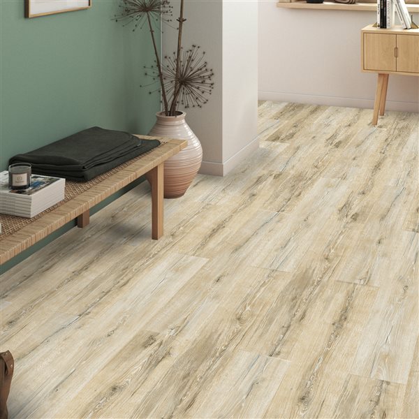 Deco Products (Sample) Hydrostop Sardinia Islands Luxury Vinyl Plank in Brown | SRCV8