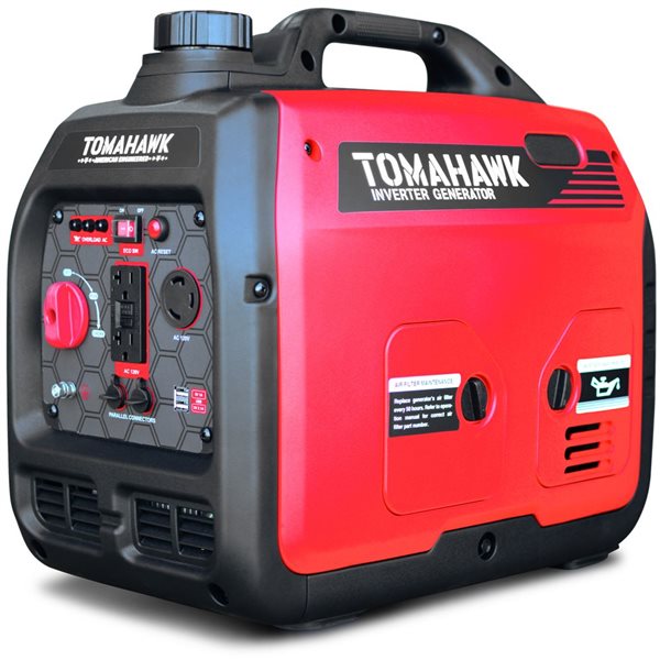 Tomahawk Power 3000 W Quiet Portable Gas Power Inverter Generator