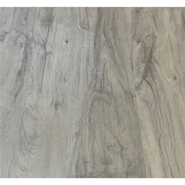 Toucan SPC Serie 3 12-piece 7.2 x 48-in Modern Grey Click Lock System Waterproof Vinyl Plank Flooring