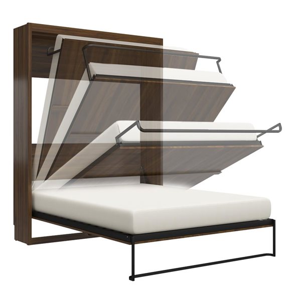 Signature Sleep Paramount Full Wall Bed, Walnut