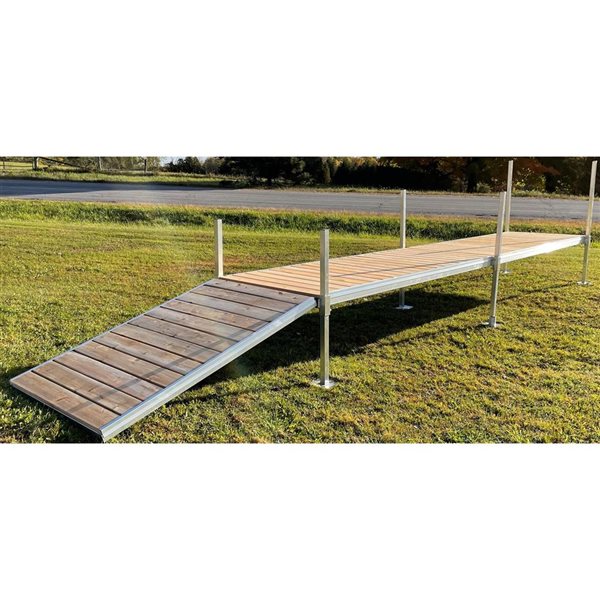 Dockmaster 4 x 30-ft Aluminium Dock Kit (Frame Only)