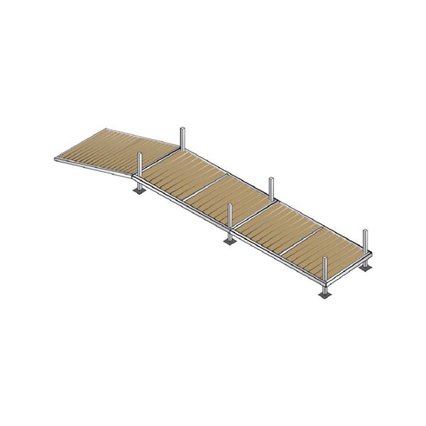 Dockmaster 4 x 30-ft Aluminium Dock Kit (Frame Only)