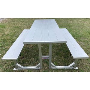 Dockmaster 72-in Aluminium Picnic Table