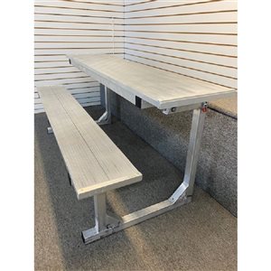 Dockmaster 72-in Aluminium Folding Picnic Table