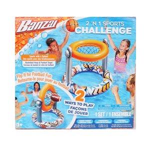 Banzai 2-in-1 Basket Sport Challenge