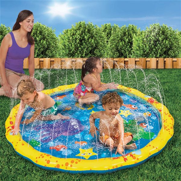 Banzai 54-in Sprinkle N Splash Mat