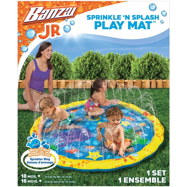 Banzai 54-in Sprinkle N Splash Mat