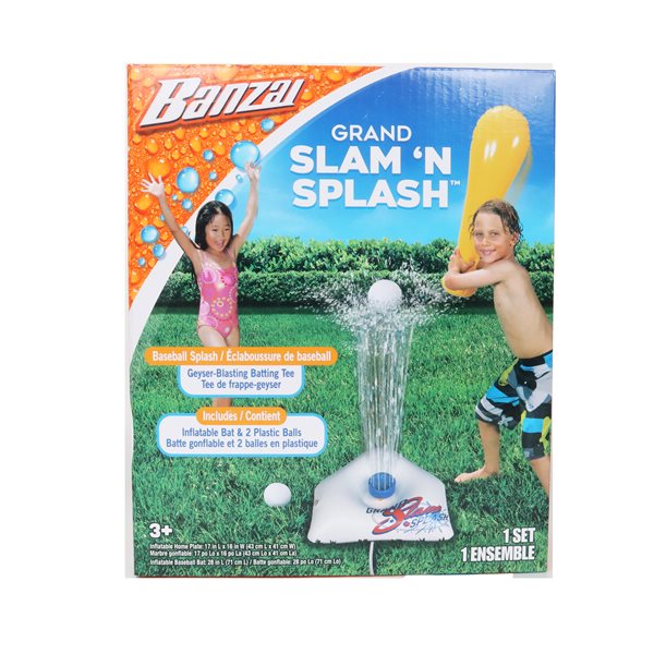 Jeux gonflable de Baseball Grand Slam 'N Splash Banzai