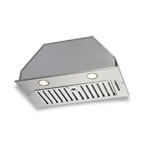 Onex 20-in 600 CFM Stainless Steel Under Cabinet Range Hood