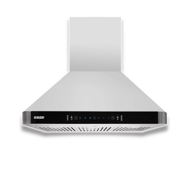 Onex 30-in 900 CFM Stainless Steel Wall-Mounted Range Hood