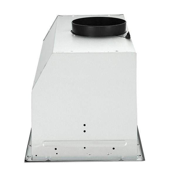 Ancona 28-in 600 CFM Stainless Steel Ducted Insert Range Hood with Charcoal Filter Included