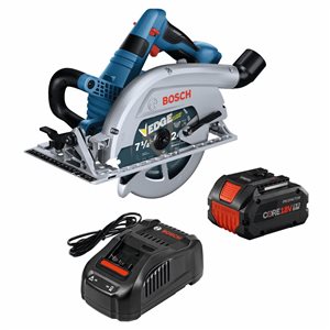 Bosch 18 V Strong Arm Blade-Left 7 1/4-in Circular Saw Kit with (1) 8.0 Ah Battery
