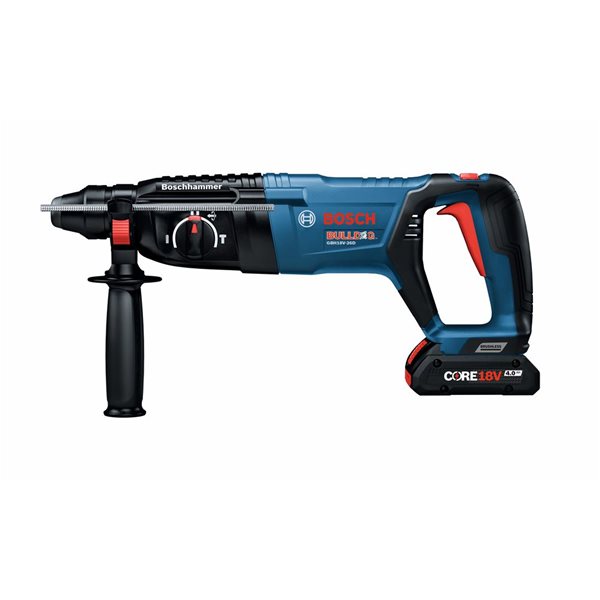 Bosch Bulldog 2 Batteries 18 V 1 in SDS Plus Rotary Hammer Kit