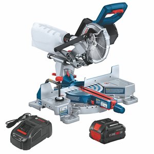 Bosch Profactor 7 1/4-in 8 A 18 V Single Slide Compound Cordless Miter Saw -Battery Included