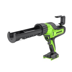 Greenworks 24V Cordless Caulk Gun Battery and Charger Not Included