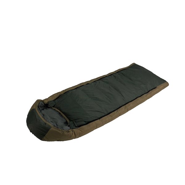 Kamp-Rite Outfitter Black and Brown Mummy Down Sleeping Bag