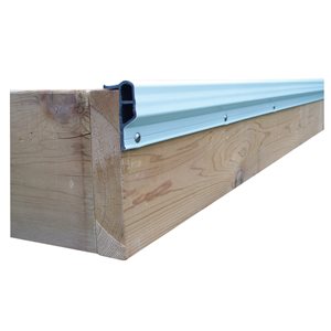 Dock Edge 10-ft White PVC Dock Bumper