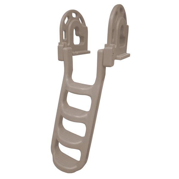 Dock Edge Sand Beige PVC 4-Step Dock Ladder