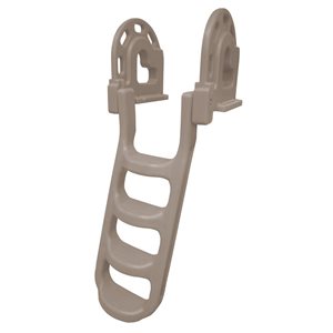 Dock Edge Sand Beige PVC 4-Step Dock Ladder