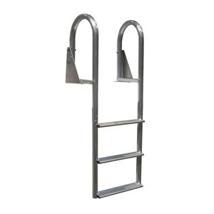 Dock Edge Aluminum 3-Step Flip Up Dock Ladder